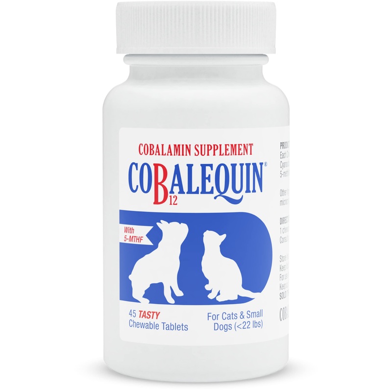 Nutramax Cobalequin B12 Supplement – for Medium to Large Dogs, 45 Chewable Tablets