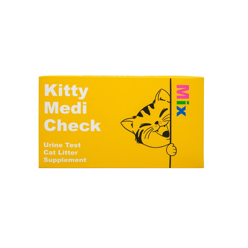 PETJOA Kitty-Medi-Check Cat Urine Health Test Kit, Easy Monitoring at Home,100% Eco-Friendly – Mix 3 Combo Pack (Alkalinuria, Proteinuria, Hematuria)-210g/7.4oz 100% Biodegradable.