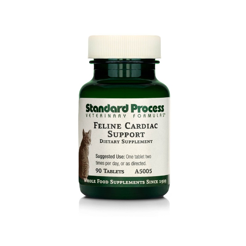 Standard Process – Feline Cardiac Support – Heart Supplement for Cats – 90 Tablets