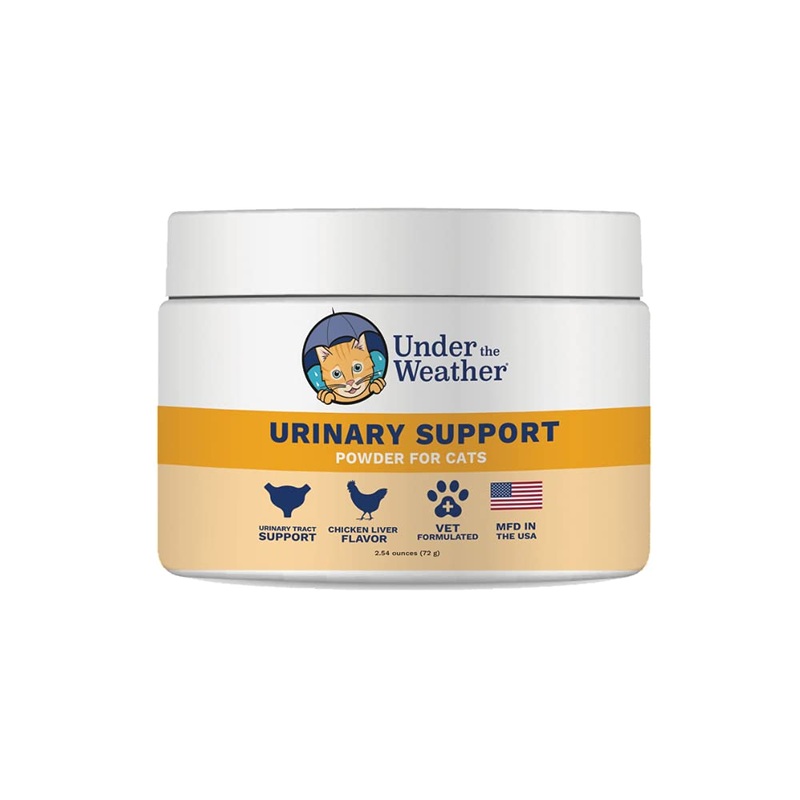 Under The Weather Urinary Support Powder for Cats – Promote and Support Urinary Tract Health Supplements