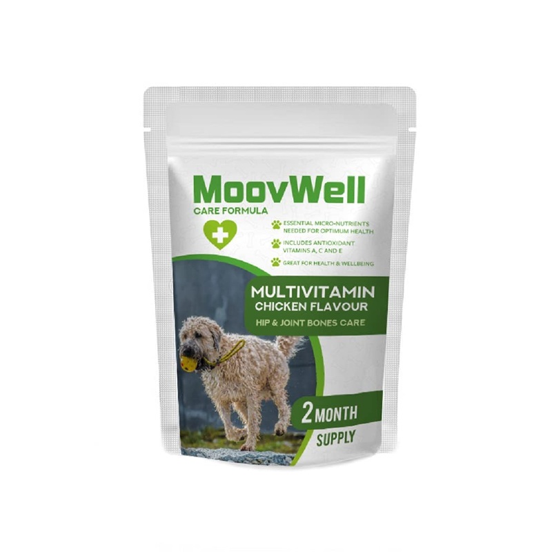 MoovWell Multi-vitamin for Dogs Chicken Flavour Two Month Supply