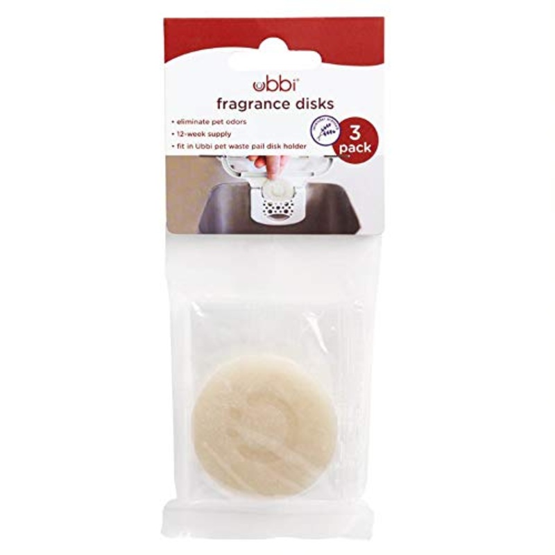 Ubbi Pet Accessories, Dog and Cat Waste Disposal, Odor Absorbing Pet Waste System Pet Odor Absorbing Discs