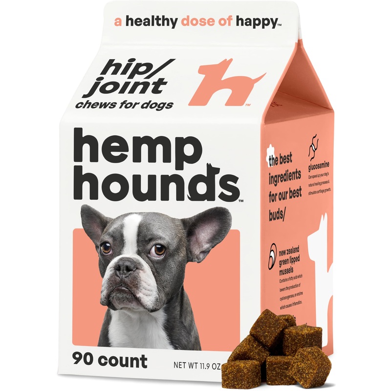 Adaptogenic Joint Supplement for Dogs – Glucosamine Chondroitin for Dogs with Green Lipped Mussels – MSM – 90 Chews – Dog Pain Supplement – Inflammation Relief Chews – Beef Liver Flavor
