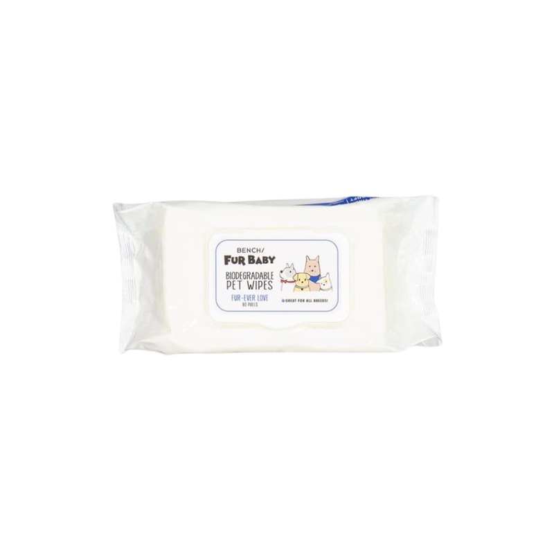 Bench Fur Baby Biodegradeable Pet Wipes 80 pulls