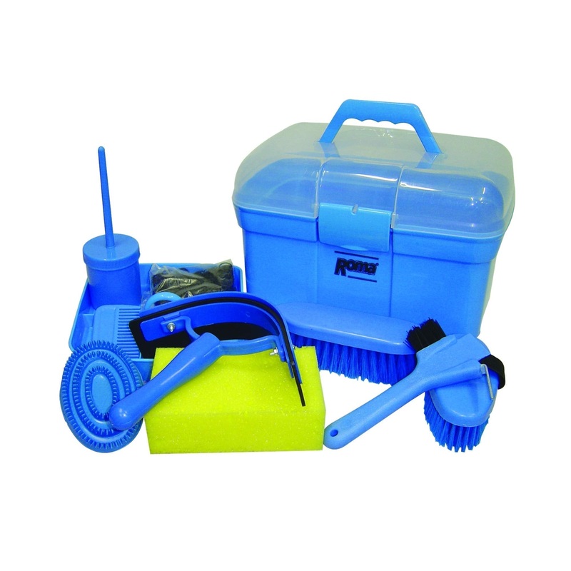 Roma Ultimate 10 Piece Grooming Kit Blue