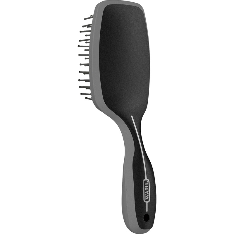 WAHL Professional Animal Equine Grooming Tool – Mane & Tail Brush (#858709-100) for Horses – Black
