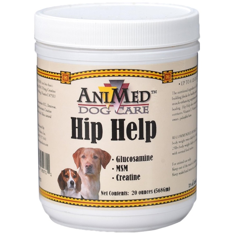 AniMed Hip Help Powder for Dogs, 20-Ounce