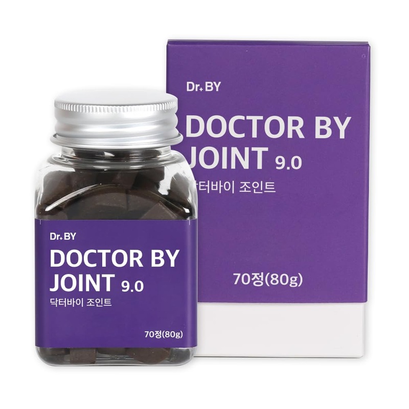 DOCTOR BY Joint for Dog and Puppy Hip & Joint Health Supplements for Dogs with Whey Protein Isolate and Boswellia – 70 Duck Flavored Soft Chews