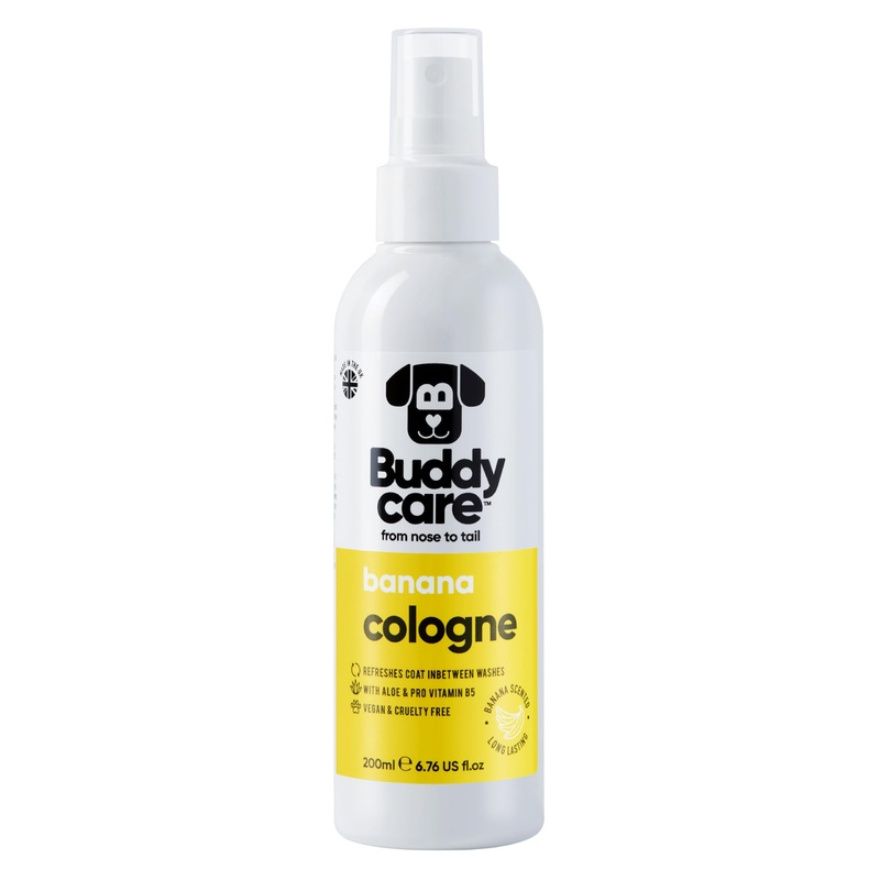 Dog Cologne – Banana – 200ml – Refreshing and Banana Scented Dog Cologne – Refreshes Between Dog Washes 6.76 Fl Oz (Pack of 1)
