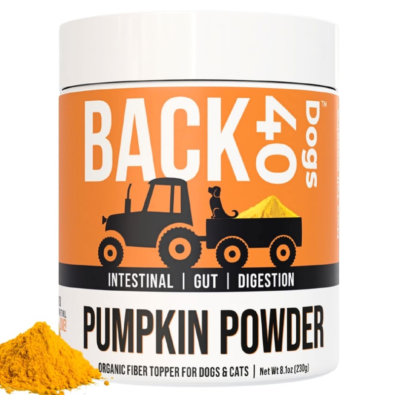 Pumpkin Powder for Dogs, Powdered Pumpkin for Dogs with Vitamins A, C & E, Fiber-Rich Vitamins for Optimal Pet Health, Combat Constipation, Dog Multivitamin for Digestive Health, 8.1 oz 30 Day Supply