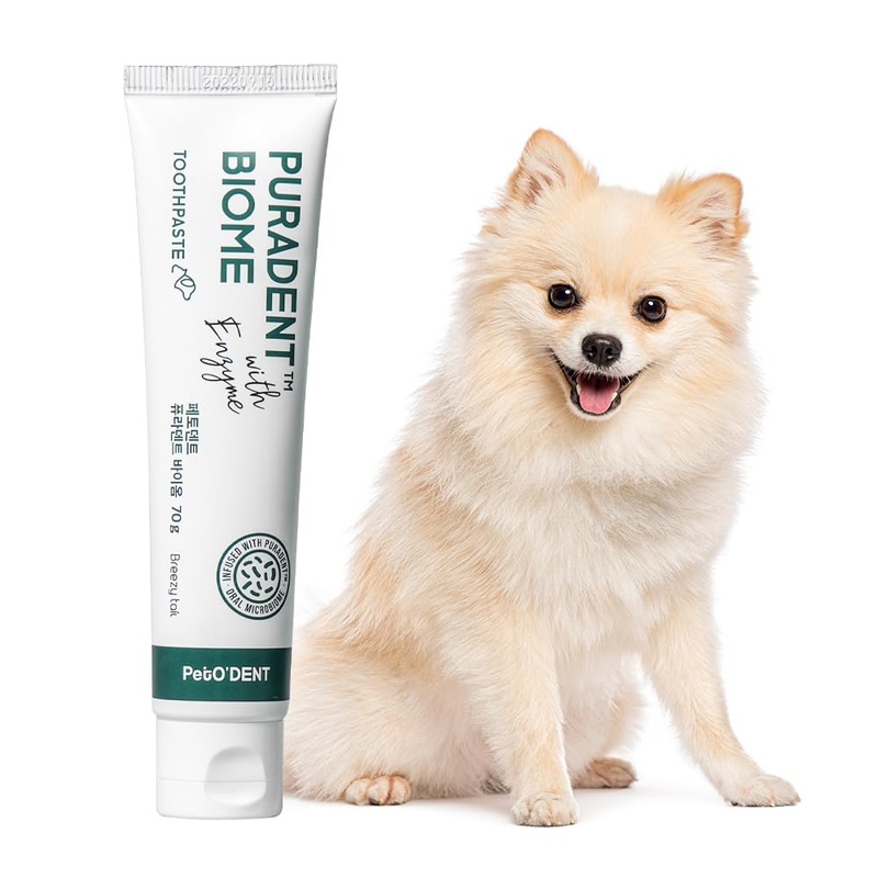 PetODent Toothpaste for Dogs, Clean & Safe Formula with 11 Ingredients, Free from Artificial Flavors & Colors, Freshens Breath, Supports Gum Health & Oral Hygiene (2.37 fl oz/70g)