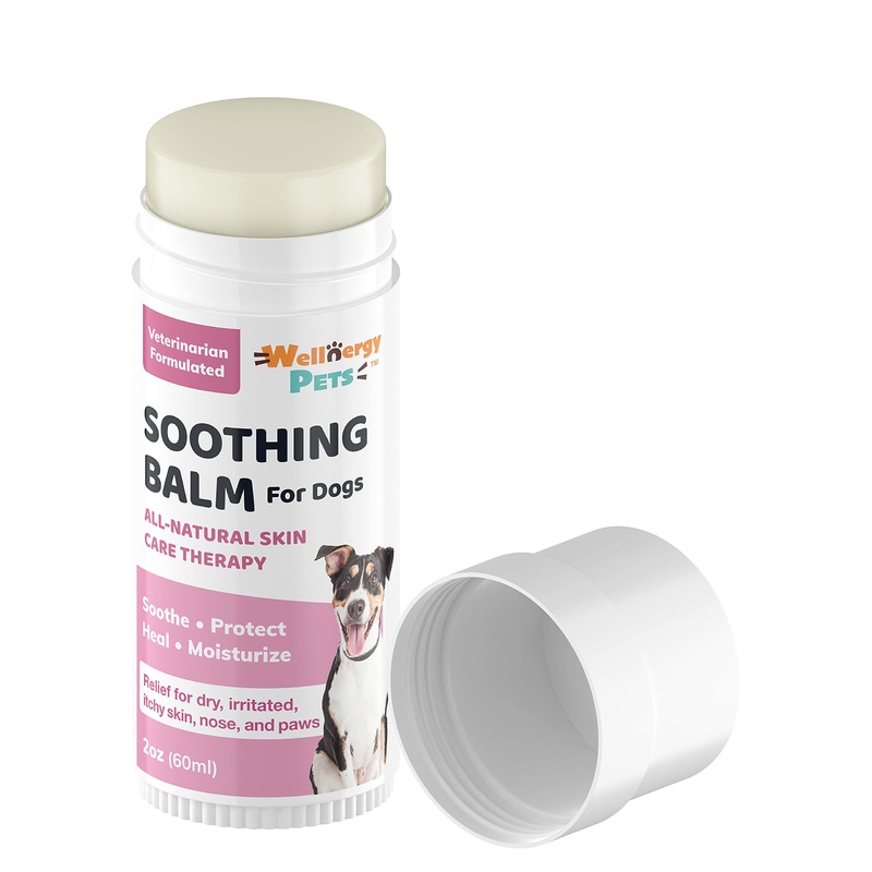 Soothing Balm Stick for Dogs – Natural Paw Protection and Skin Soother for Dry Paw Pads and Noses – Vet Formulated Elbow Butter Dog Foot Cream – Dog Snout Balm and Feet Moisturizer
