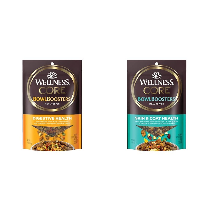 Wellness Bowl Boosters Dog Topper Variety Pack, Digestive Health & Skin & Joint