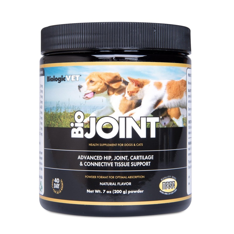 BioJOINT Advanced Joint Mobility Support, Advanced Hip, Joint, Cartilage & Connective Tissue Support, 40-Day Supply for 20-lb. Animal, 7-oz. Powder 7 oz