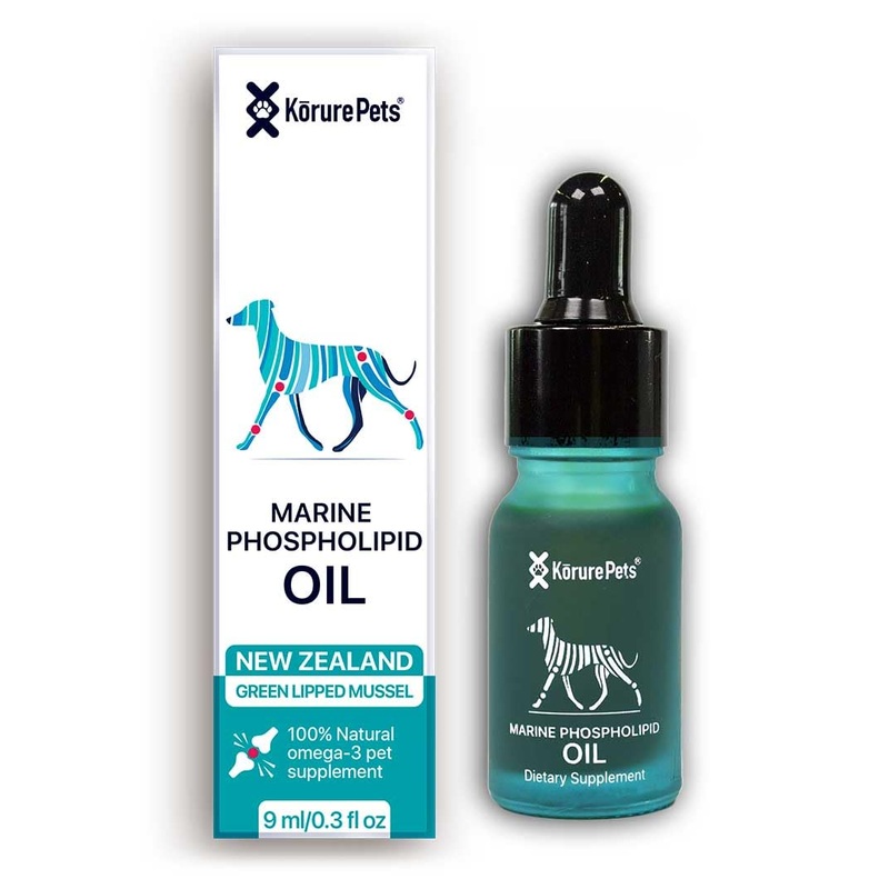 Dog Hip and Joint Care, Green Lipped Mussel Oil, for Joint Health Supplement for Small to Medium Senior Dogs for Immune Support, Skin & Coat Health, and Brain Health, Joint Supplement for Dogs 9ml