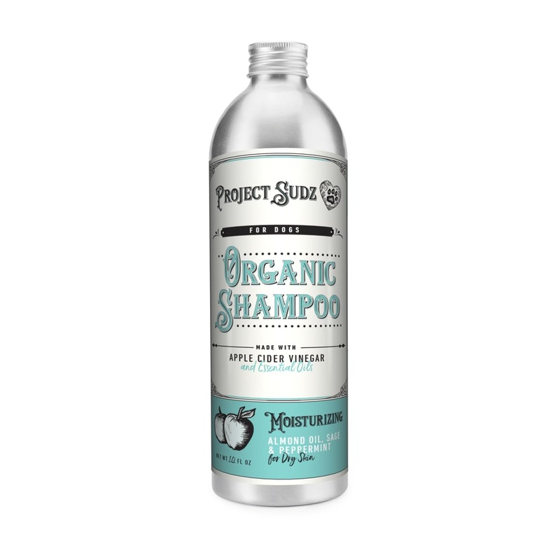 Moisturizing Organic Dog Shampoo for Dry Skin | Liquid Shampoo for Dogs | All Natural Dry Skin Dog Shampoo with Almond Oil