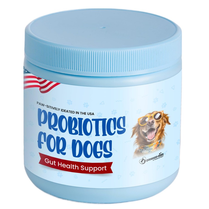 Probiotics for Dogs, Grain-Free, No Corn, 6 Billion CFU, Dog Probiotics with Pumpkin & Yogurt, for Digestive & Gut Health, Targets Bloating, No Poo, Itchy Skin & Constipation, Beef Flavor, 120 Chews