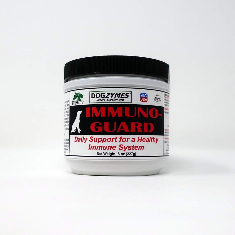 Dogzymes Immuno Guard Immunity Support with Live Beneficial Probiotics and Enzymes (8 Ounce) 8 ounce