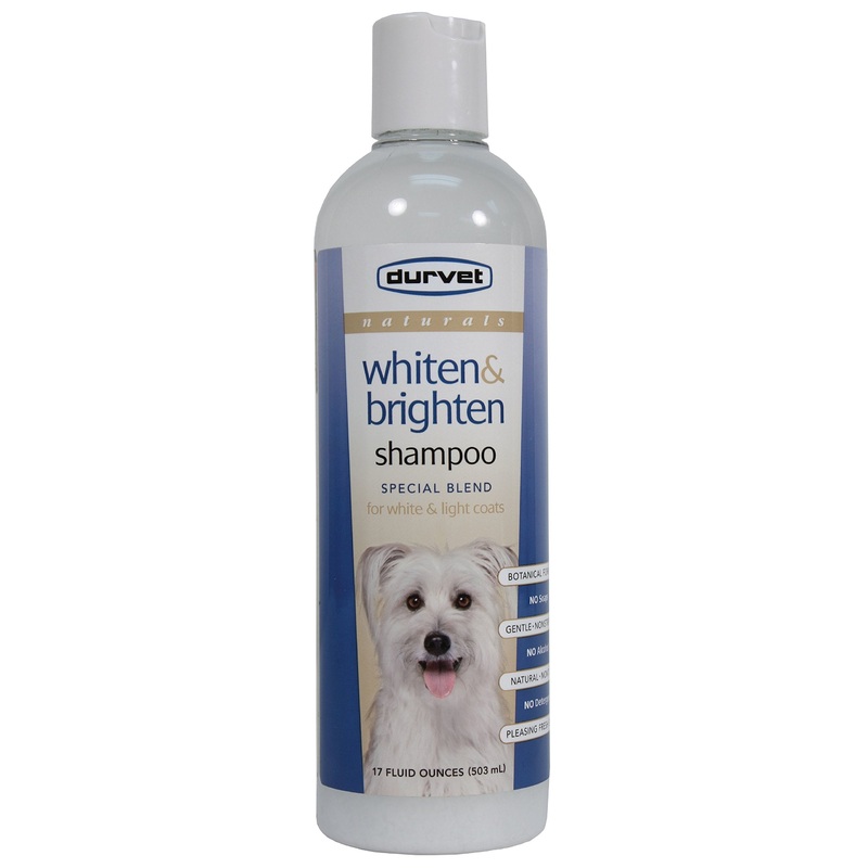 Durvet-Pet D-Naturals Whiten and Brighten Shampoo- Clear 17 Ounce