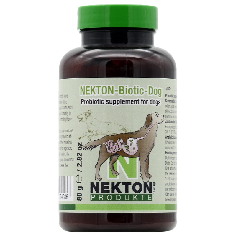 Nekton Biotic-Dog Probiotic Supplement for Dogs 80gm (2.8oz) 80 grams (2.8 ounces)
