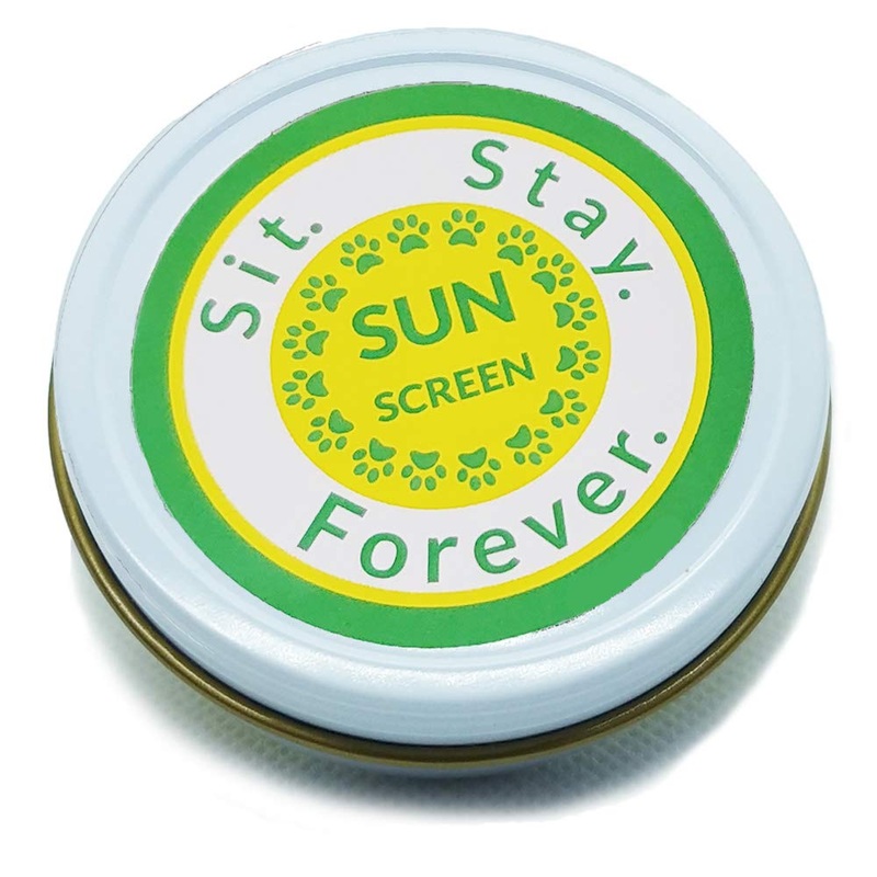 Organic Sunscreen & Moisturizer for Dogs and Cats, 2 oz, All Natural, Waterproof, Red Raspberry Seed, Carrot Seed and Hemp Oils, Made in Maine