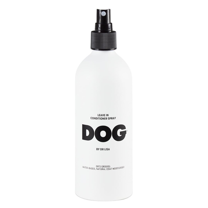 DOG by Dr Lisa – Leave in Conditioner Spray – Dog Coat Detangling and Dematting Spray – No-Rinse Conditioner for Dog Grooming – Reduce Knots & Tangles – Plant Based, Vegan Friendly