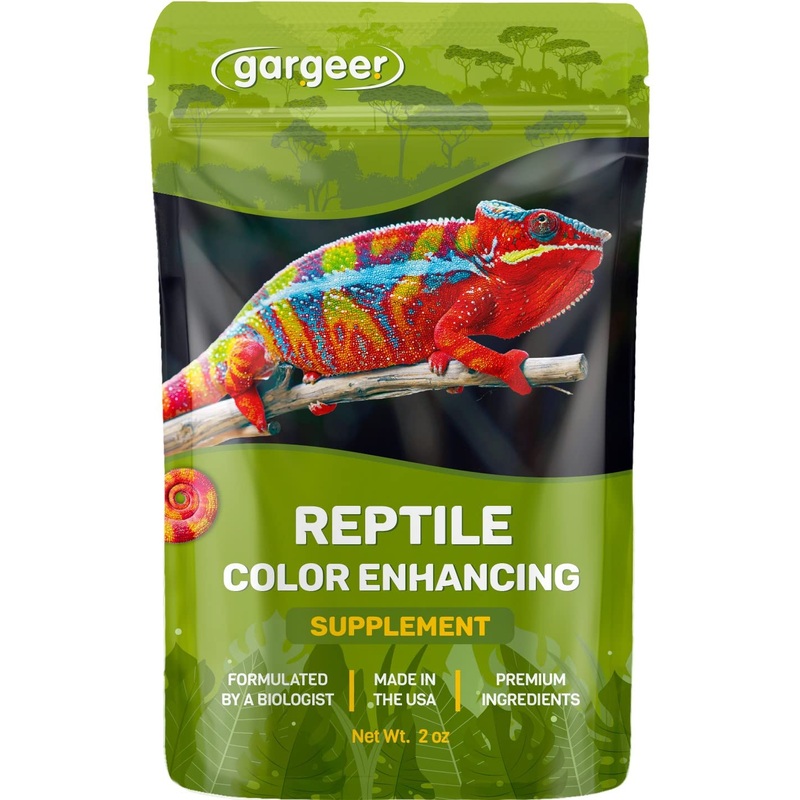 All Reptiles Color Enhancer. Magnify Vibrant Colors, and Boost Health with Much Needed Minerals and Vitamins. 2oz Pouch for Weekly Use. Enjoy!