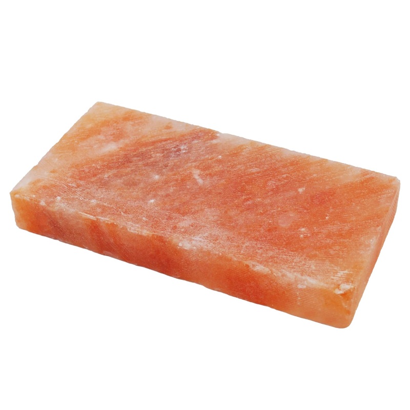 kathson Himalayan Salt Blocks for Horses Animal Salt Lick Brick Natural Mineral Pink Salt Licks for Horse Deer Cattle Sheep and Other Livestock (1 Pcs | 8 x 4 x1 Inches)