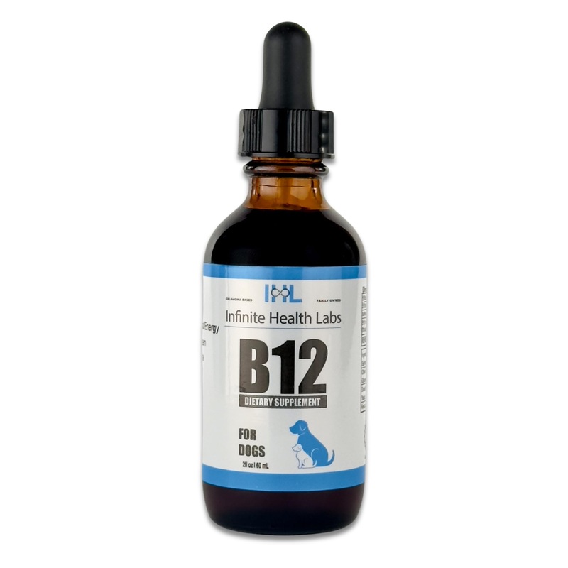 Liquid Vitamin B-12 for Dogs – Methylcobalamin Liquid Supplement for Pets – Dog Vitamins for Medium & Large Breed – Pet Vitamins and Supplements – Dog Multivitamins Liquid