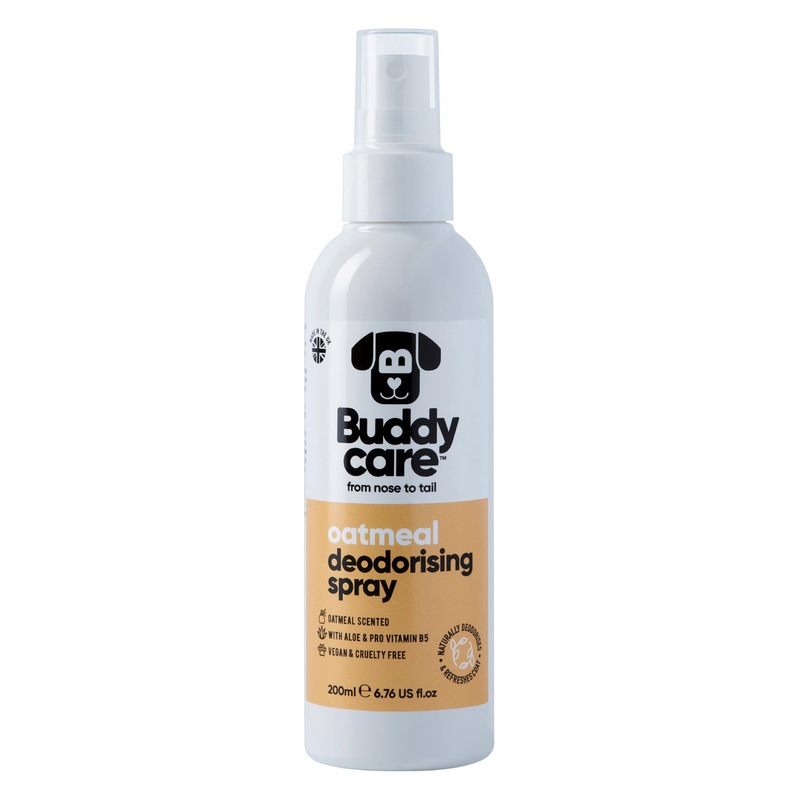 Dog Deodorising Spray – Deodorising Spray for Dogs – With Aloe Vera and Pro Vitamin B5 (Oatmeal, 200ml)