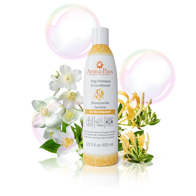 Dog Shampoo  Cleansing Wash, Conditioning, Moisturizing  Toxin Free, Healthy Ingredients  Aromatic Grooming Puppy Shampoo  Tearless Cleaner, Honeysuckle Jasmine