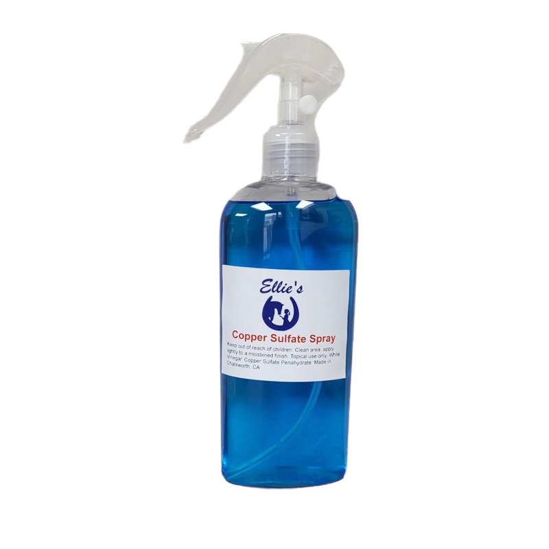 Ellie’s Copper Sulfate Spray, Blue