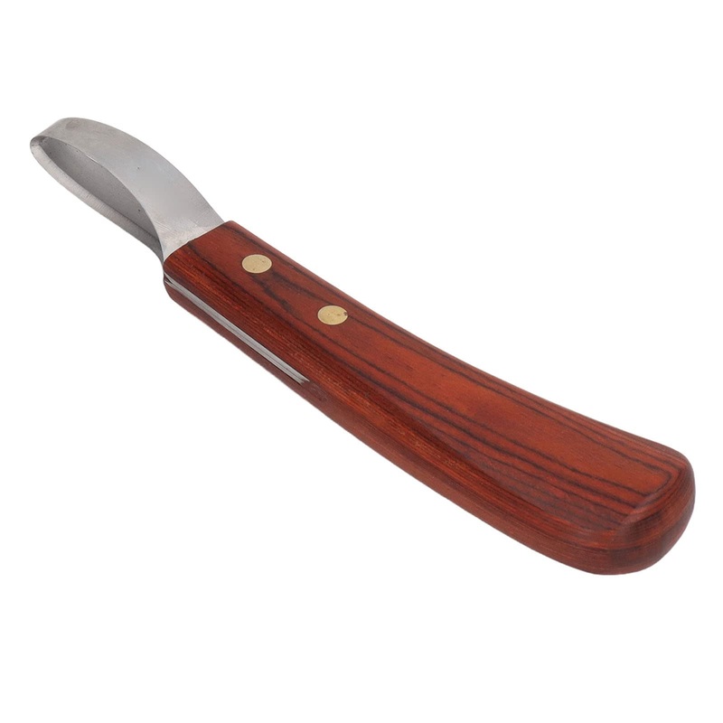 Hilitand Stainless Steel Hoof Trimmer Shears Hoof Trimmer Shears Tool Rubber Wood Handle Multipurpose Cattle Horse Hoof Cutter