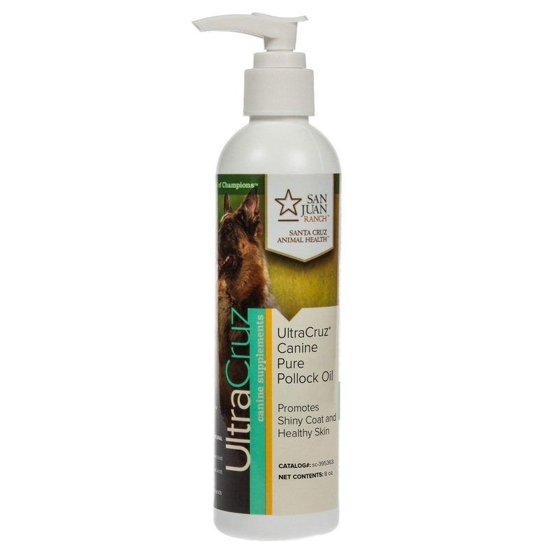 UltraCruz – sc-395363 Canine Pure Pollock Oil Supplement for Dogs, 8 oz