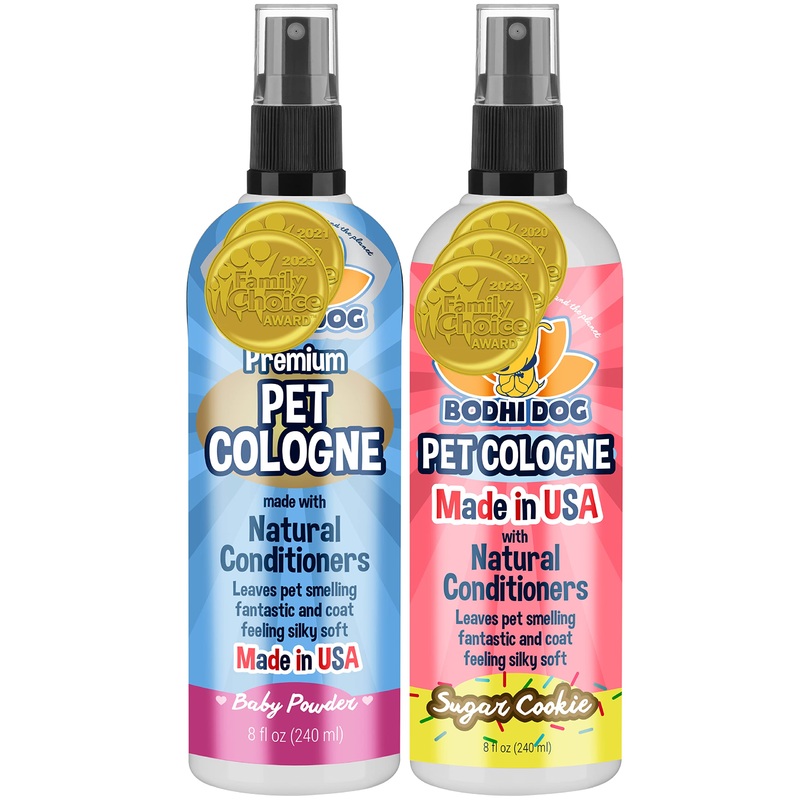 Bodhi Dog Baby Powder Cologne 8oz + Sugar Cookie Cologne 8oz Bundle
