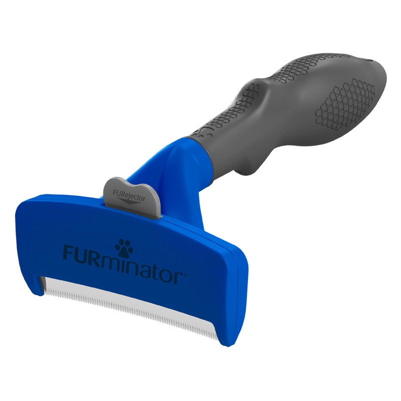 Furminator deShedding Tool for Dogs, Undercoat Brush for Large Long Hair Dogs, Blue (P-92962FL) Large Dogs