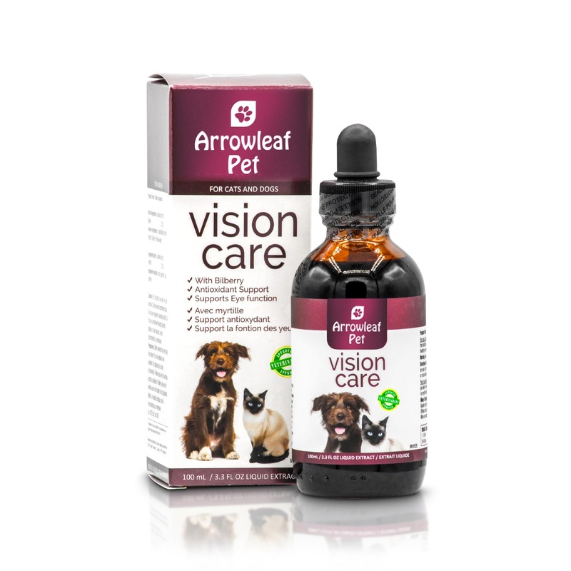 Vision Care by NaturPet Inc for Cats and Dogs | with Bilberry | Eye Support | 100mL Herbal Tincture