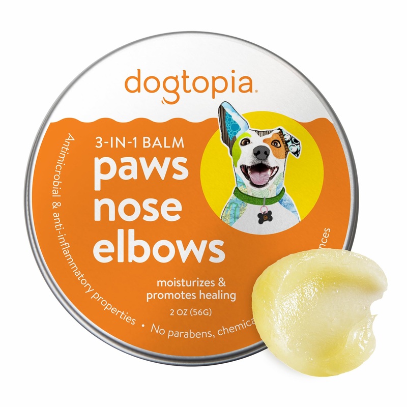 3-in-1 Balm for Pets | 2oz Nourishing Balm for Dry, Cracked Skin in Dogs | Protective Balm Moisturizes and Heals Pets Paws, Noses, and Elbows