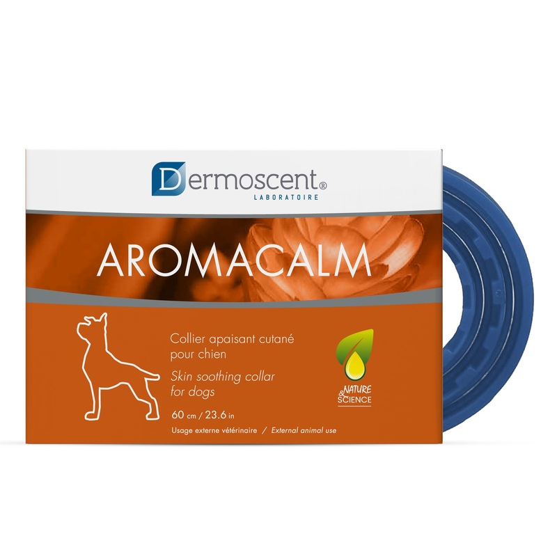 Aromacalm Stress Relief Collar for Dogs | Soothes Skin, Calms Naturally | Aromatherapy Infused, Hemp Seed Oil Formula