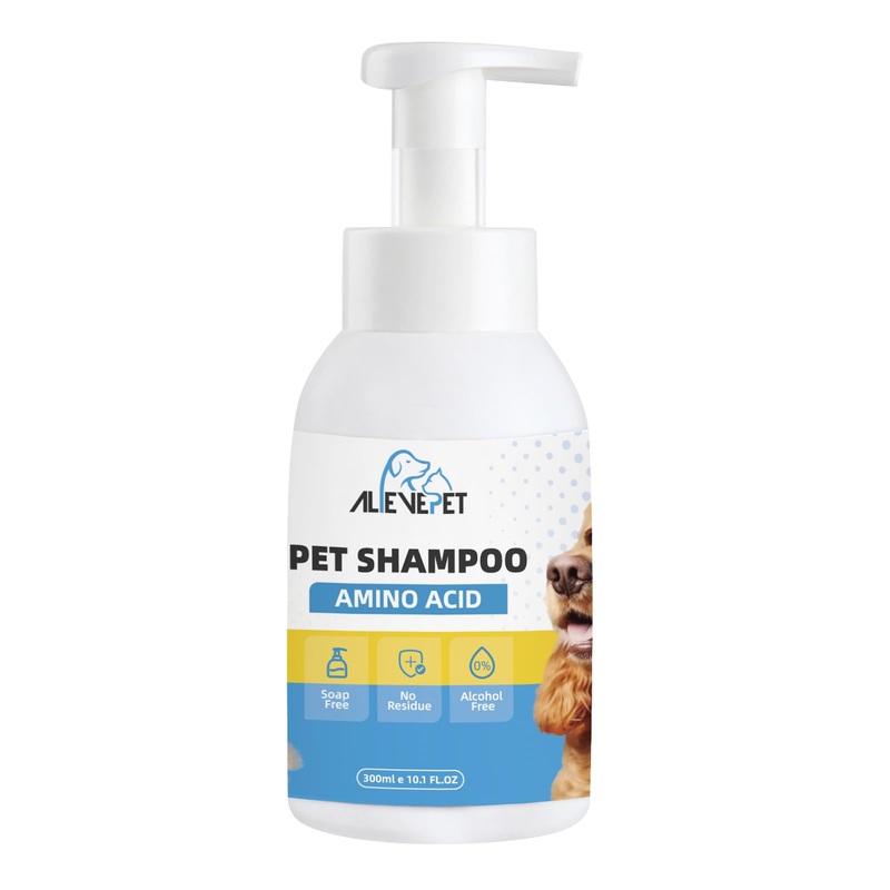 Dog Shampoo  Gentle and Hypoallergenic Dog Shampoo and Conditioner for Allergy Relief and Itchy Skin – Ideal for Puppies – 300ml10.1 FL.OZ Amino Shampoo