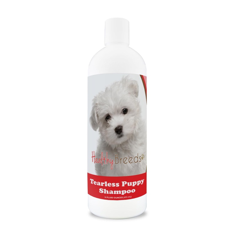 Healthy Breeds Maltese Tearless Puppy Dog Shampoo 16 oz