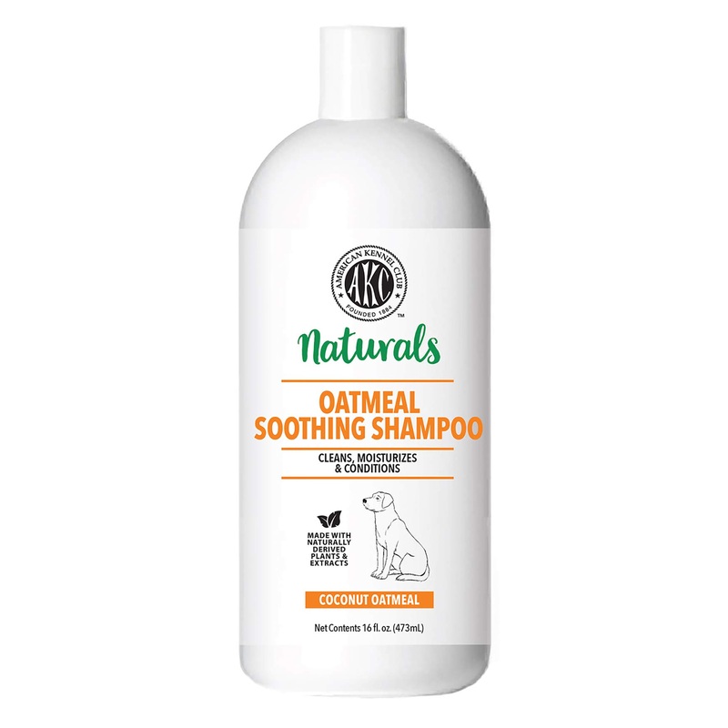 Naturals Dog Shampoo – Eliminates Odor, Moisturizes & Conditions – Non-Irritating Formula – Soothing Oatmeal – 16 Ounce