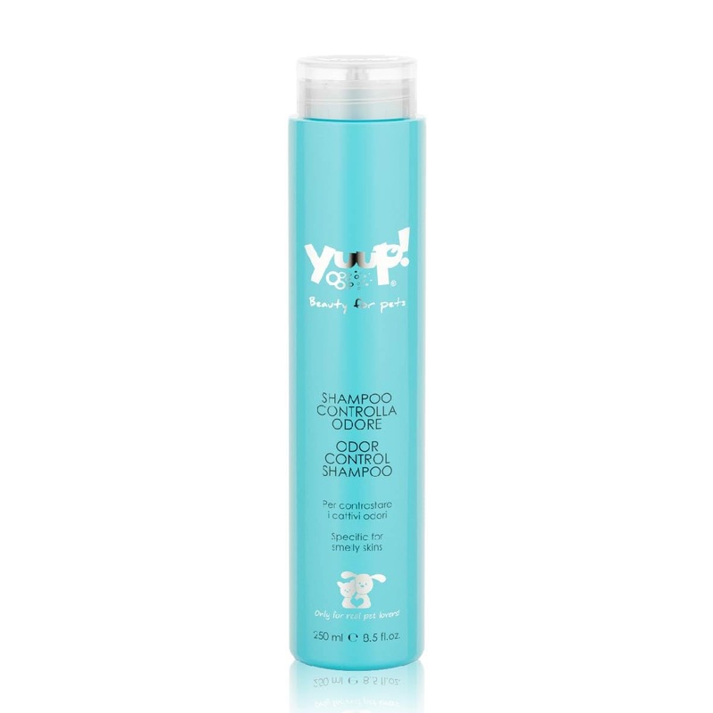 YUUP of Italy Odor Control Shampoo for Dogs & Cats, Deeply Cleanses, Repairs, Nourishes, and Protects The Skin and Coat, Brilliant Shine and Fresh Clean Scent