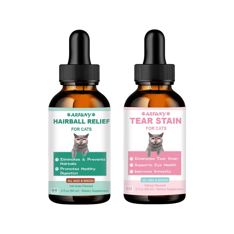 Cat Hairball Drops & Tear Stain Drops