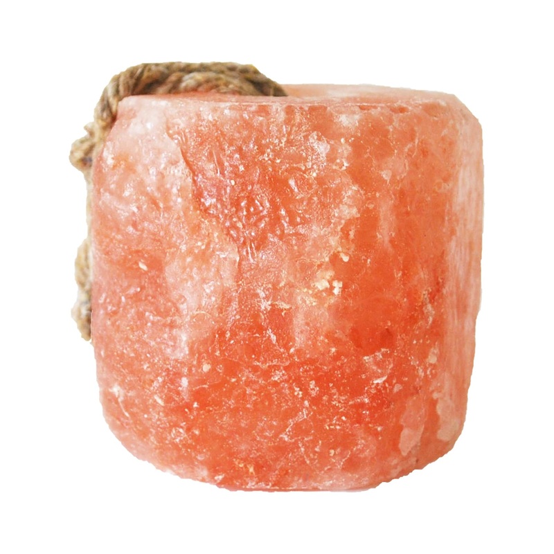 Himalayan Pink Salt Block for Horses,Natural Mineral Salt Block on Rope Himalayan Rock Deer Salt Lick for Horses Deer Cattle Sheep and Other Livestock (1 Pcs,2.4-3.3 lbs)