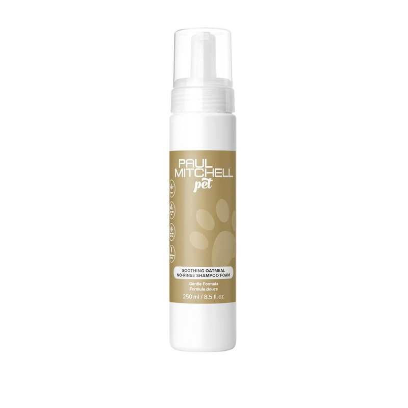Paul Mitchell Pet Soothing Oatmeal Waterless No-Rinse Shampoo Foam, Gentle Formula, 8.5 fl.oz