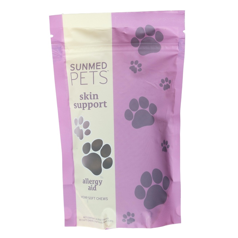 Skin Support Dog Allergy Relief Chews with Nettle, Quercetin & Green-Lipped Mussel – Natural Seasonal Dog Allergy Chews to Soothe Skin & Support Health, 40 Count