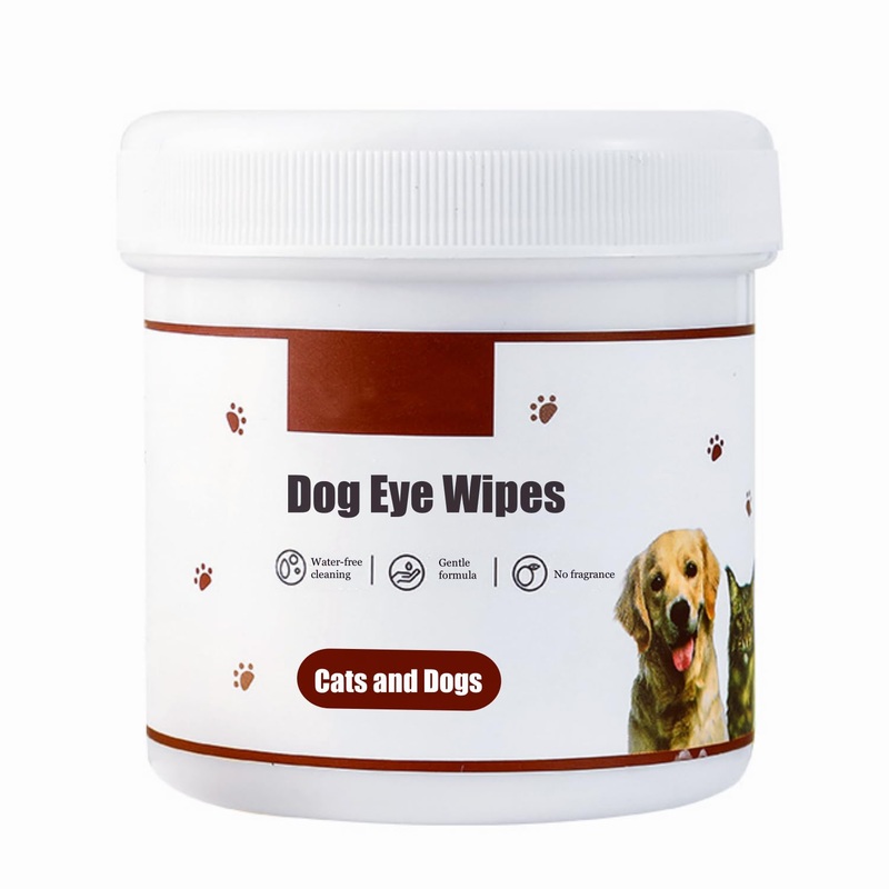 200 Pcs Dog Eye Wipes, Tear Stain Remover for Dogs, Cat Eye Wipes, Cleans Eye and Face Stains, No Fragrance, Reduce Eye Problems