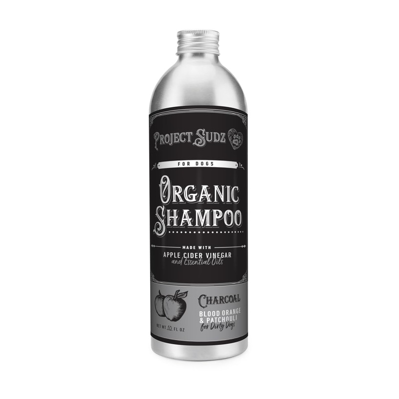 Activated Charcoal Liquid Shampoo for Dogs | Blood Orange Patchuili | Odor Eliminating | Deep Cleaning Shampoo