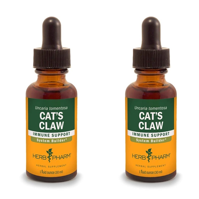 Herb Pharm Cat’s Claw (UNA de Gato) Liquid Extract for Immune System Support – 1 Ounce (Pack of 2)